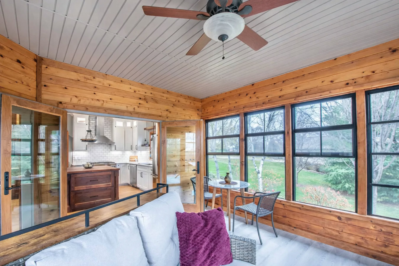 Sunroom remodeling